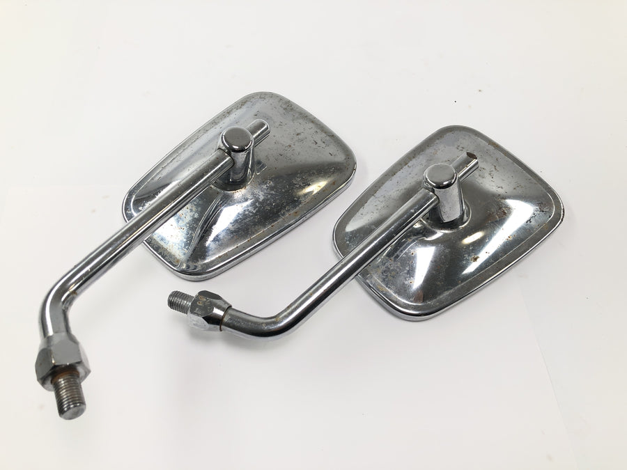 Kawasaki VN 1500 Classic VNT50D [2001] - Mirror side mirror rear mirror chrome rectangular set couple