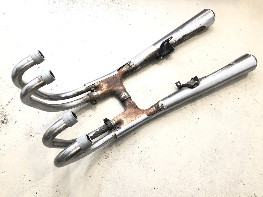 Kawasaki Z 1100 KZZ10A [1984] - Exhaust system silencer system