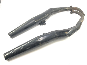 Yamaha RD 350 YPVS 31K [1984] - Exhaust silencer set manifold