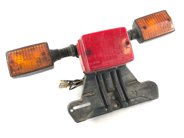 Yamaha XT 600 Zenere 34L [1985] - license plate holder with turn signals and taillights