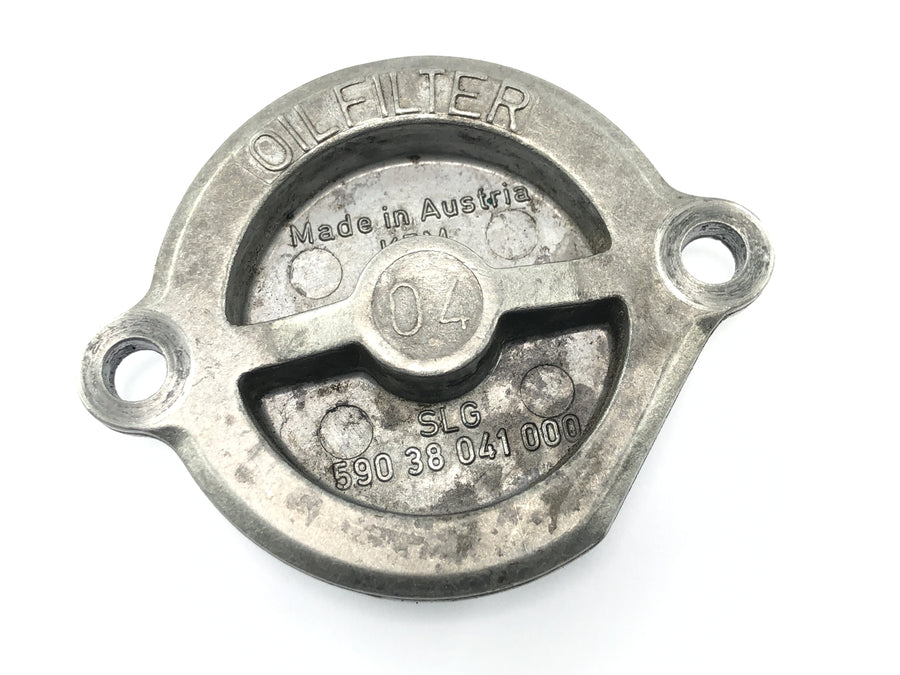 KTM 950 Adventure LC8 [2004] - Ölfilterdeckel Ölfilter Abdeckung Motordeckel