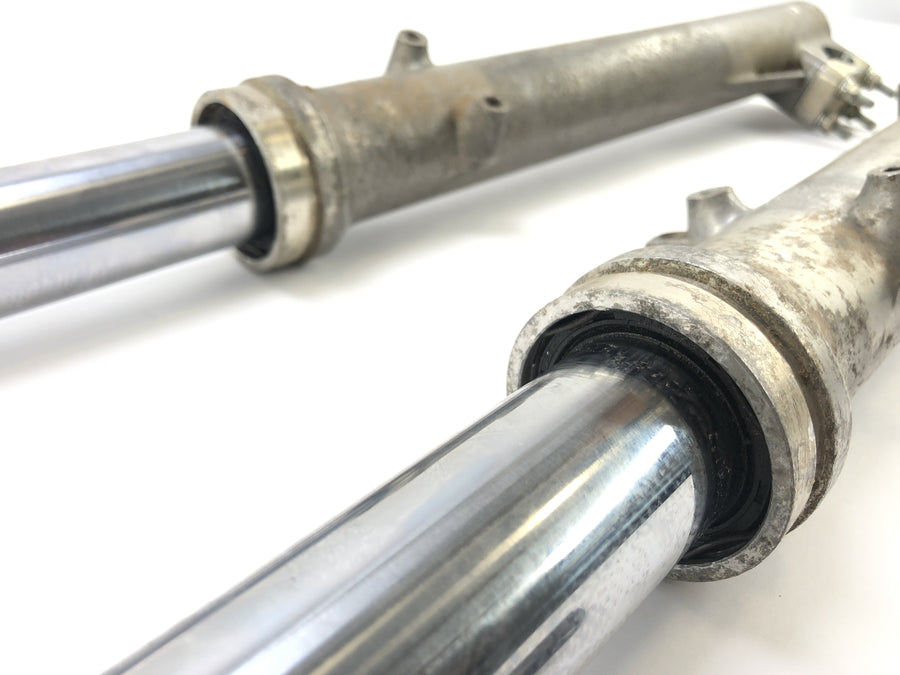 Yamaha XT 500 1U6 [1981] - forcella di sospensione Telegabel Fork con asse
