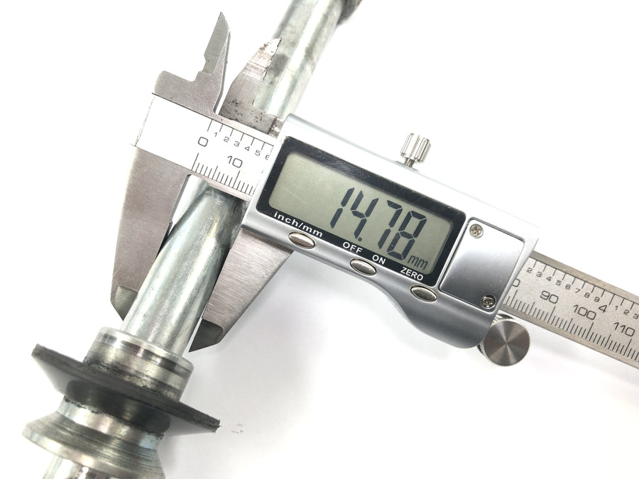 Yamaha XTZ 750 3LD [1989] - Telescopic fork with axle