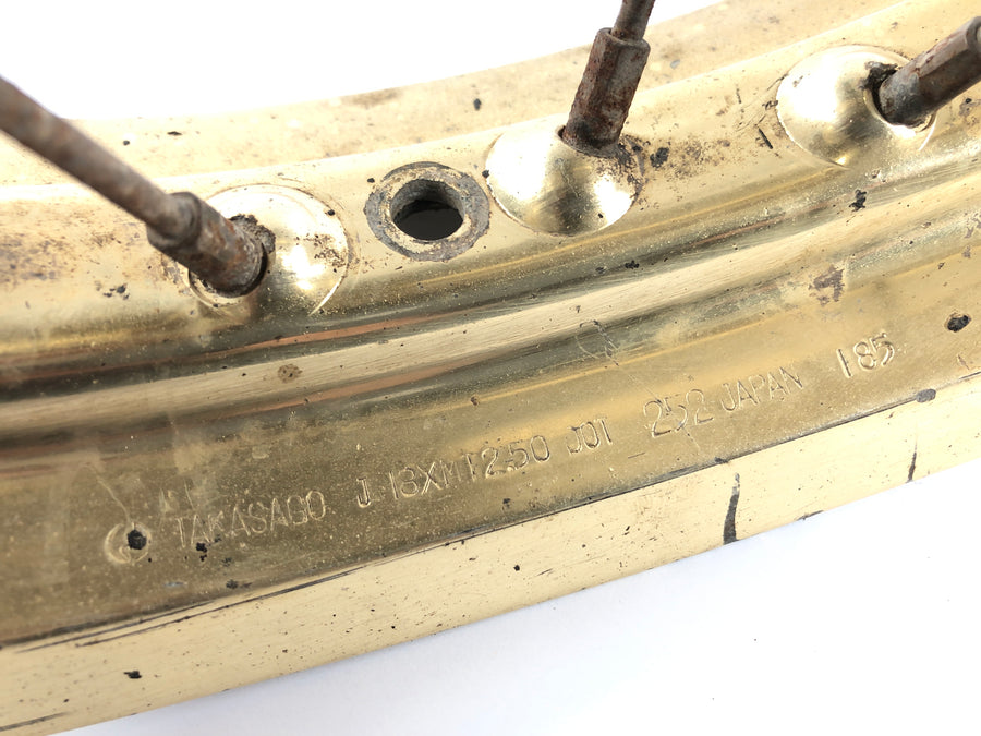 Yamaha XT 600 Zentere 34L [1985] - Rim Wheel Gold 2,50 x 18 "
