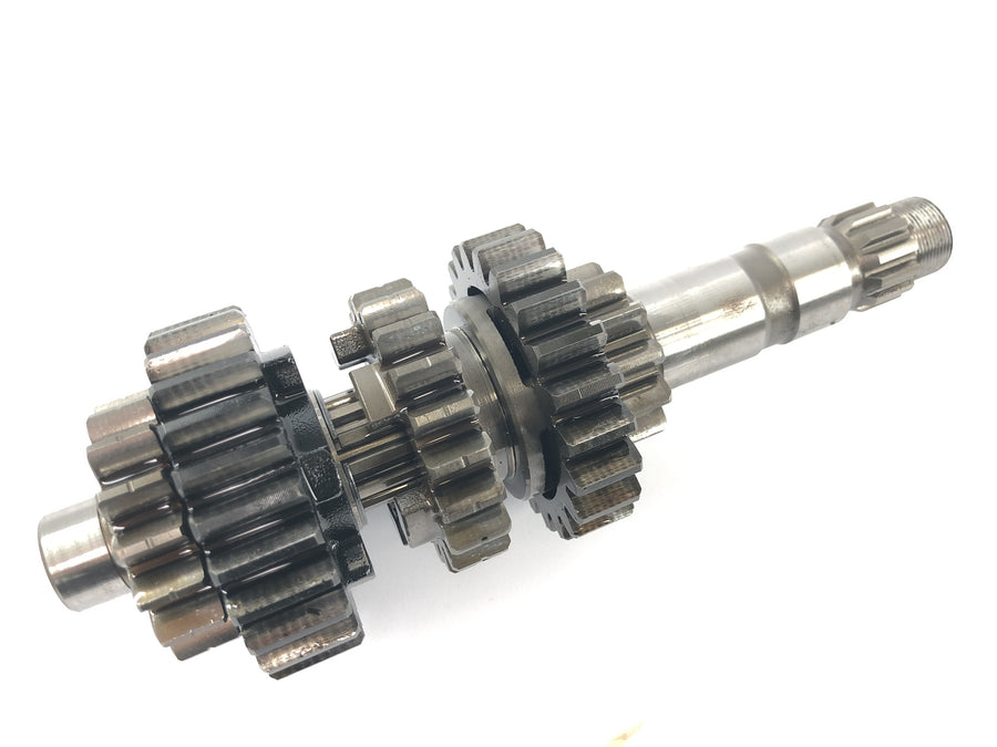 Yamaha MT 03 RM02 [2007] - Transmission transmission shafts shift shafts gear package inside
