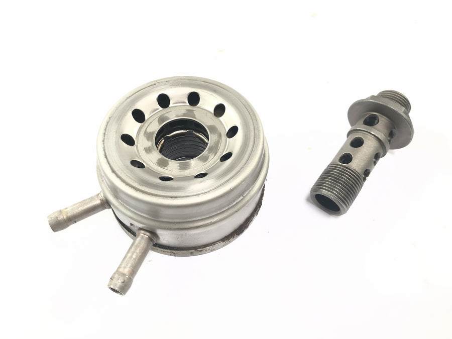 Honda ST 1100 SC26 Pan European [1990] - Ölkühler Ölfiltergehäuse Ölfilteradapter
