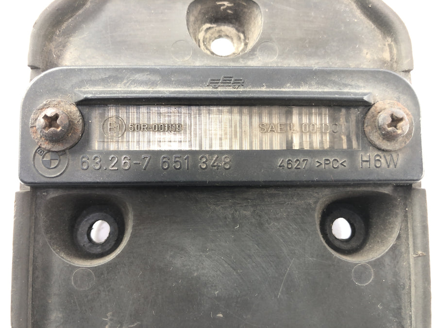 BMW R 1100 S R11S [2005] - Éclairage de plaque d'immatriculation