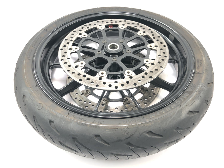Ducati Multistrada 1200 S Touring [2009] - cerchio anteriore ruota completa 17 x 3,50"