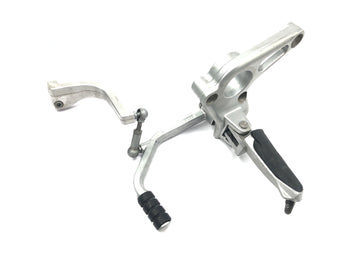 BMW R 1150 R R21 [2001] - Fußrastenanlage Fahrer links mit Schaltpedal und Gestänge