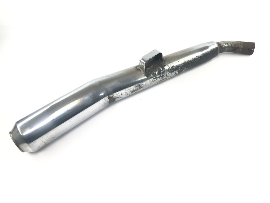 Laverda 1000 [1978] - Exhaust silencer rear silencer muffler chrome left