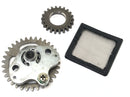 Yamaha XT 125 X [2004] - Oil pump with oil strainer-3