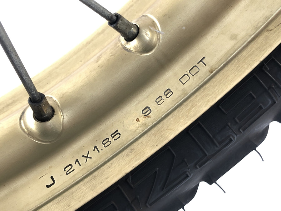 Honda NX 650 RD02 [1989] - Vorderrad Rad Felge vorne mit Bremsscheibe