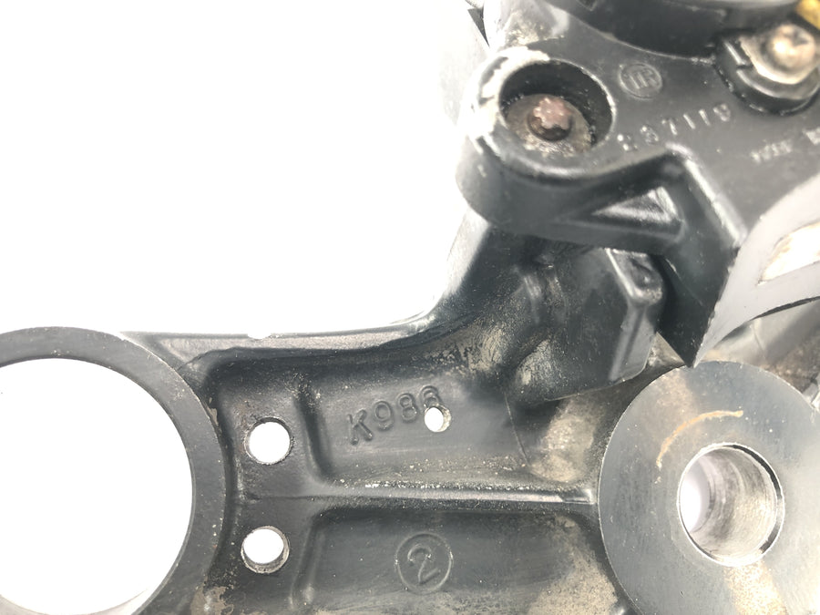Kawasaki GPZ 1000 RX [1987] - Kit de serrures avec té de fourche supérieur, serrure de contact, bouchon de réservoir, serrure de direction, serrure de selle