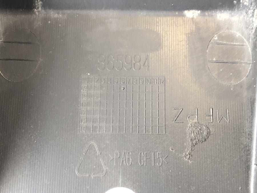 Aprilia SX 125 KX1 [2020] - License plate holder, rear light holder, rear cover