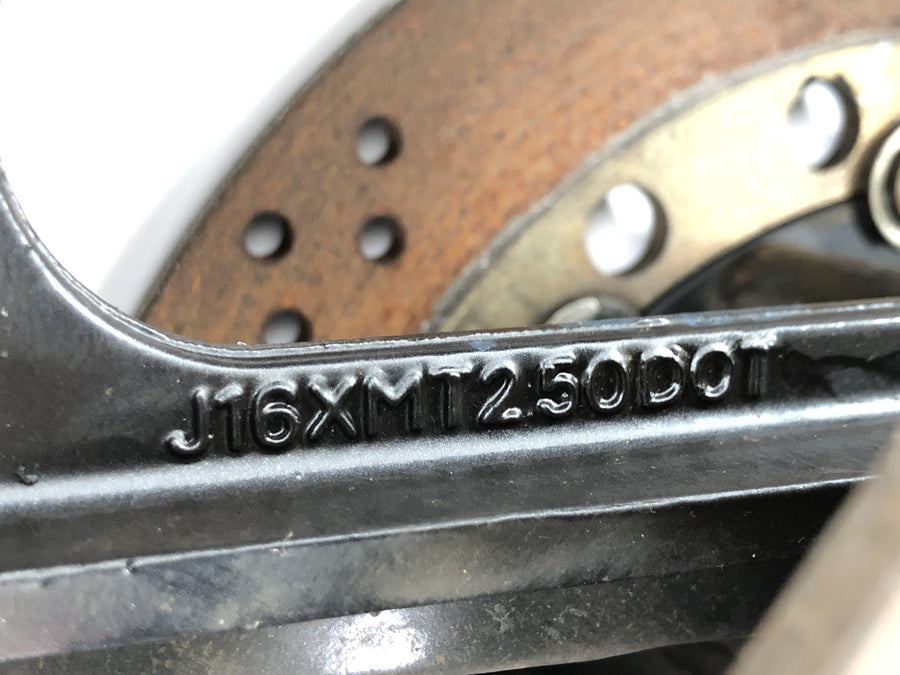 Kawasaki GPZ 1000 RX ZXT00A [1986] - front wheel rim wheel 2.50 x 16"