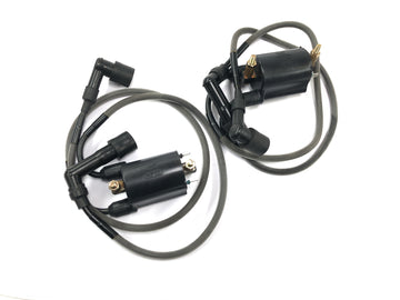 Kawasaki VN 1500 Mean Streak VN50T [2005] - Ignition coil ignition unit ignition coil set with ignition cables and spark plug connectors