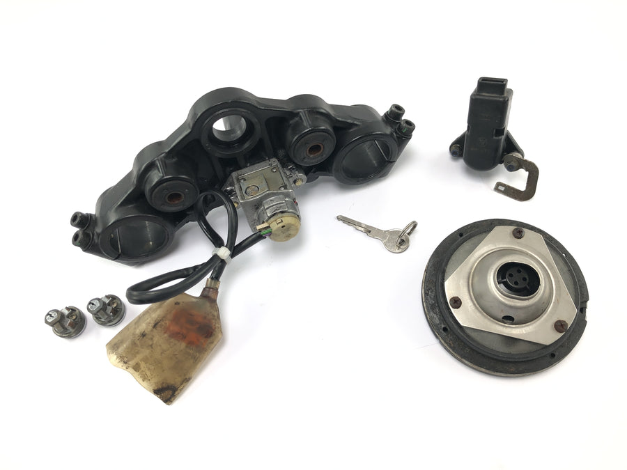 BMW K 1100 LT [1993] - Kit de serrures, serrure de contact avec pont de fourche en haut, bouchon de réservoir, serrures de compartiment de rangement