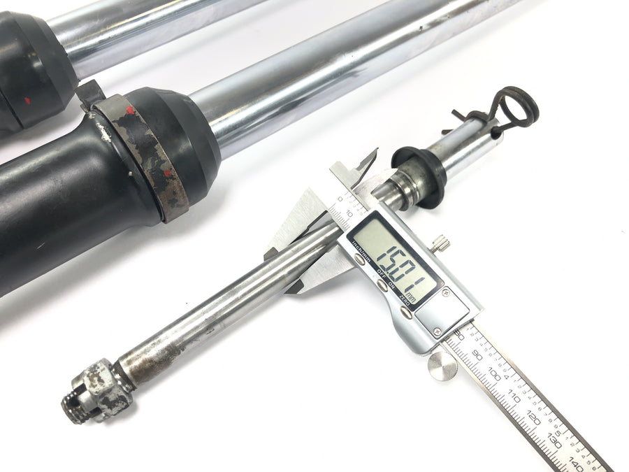 Yamaha XT 500 1U6 [1981] - Fork telescopic fork front fork with axle