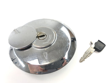 Honda GL 500 SILVERSCHING PC02 [1982] - fuel lid of petrol lid tank closure can be locked - 0