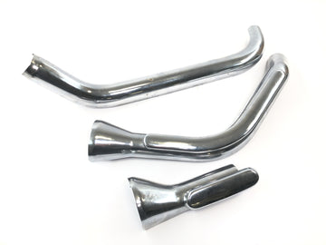 Kawasaki VN 1600 Classic VNT60A [2007] - Auspuffblende Krümmerverkleidung Chrom Hitzeschild Auspuffschutz