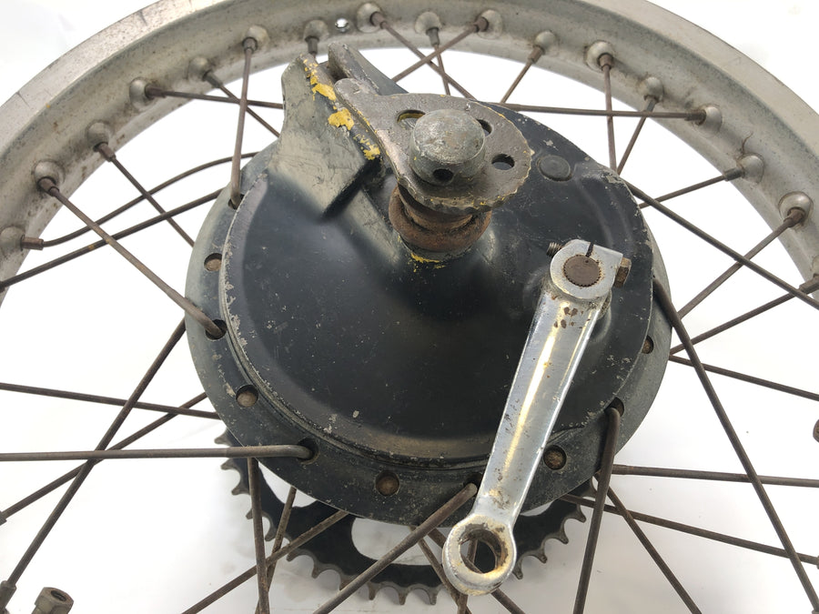 Yamaha XT 500 1U6 [1981] - Jante de roue arrière avec tambour de frein