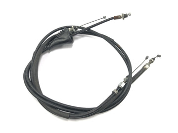 Yamaha XT 500 1U6 [1981] - Throttle cable, double cable, Bowden cable, throttle cable, carburettor cable
