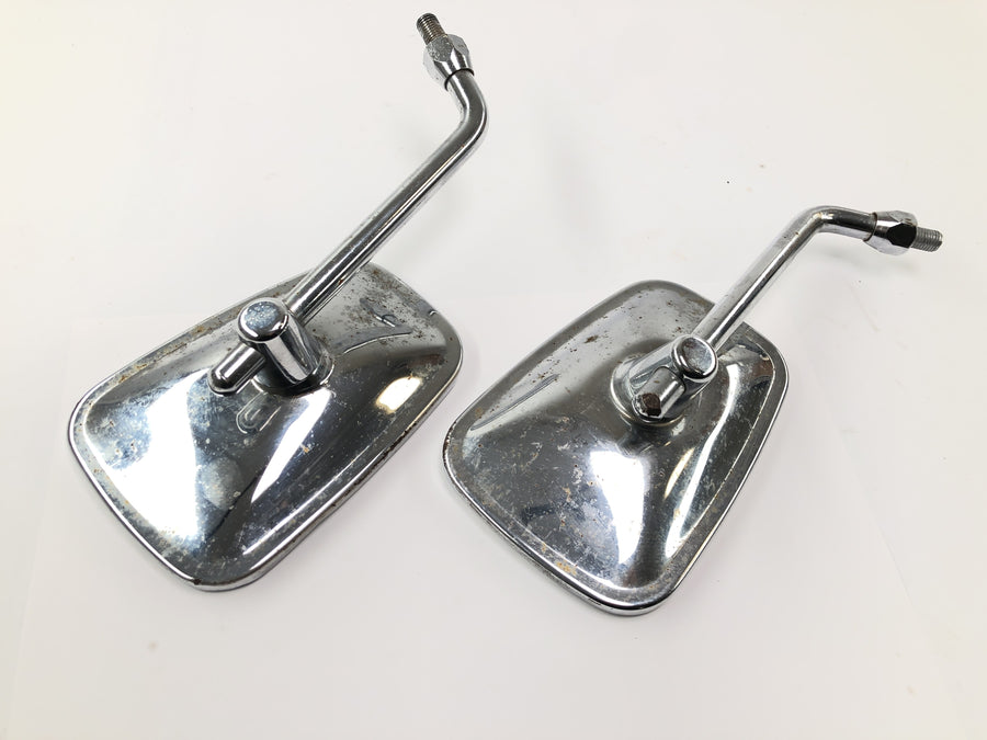 Kawasaki VN 1500 Classic VNT50D [2001] - Mirror side mirror rear mirror chrome rectangular set couple