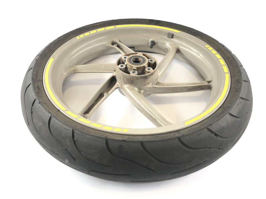 Cagiva Mito 125 EVO 8p [2000] - ruota della ruota anteriore 3,00 x 17 "ruota del bordo in alluminio