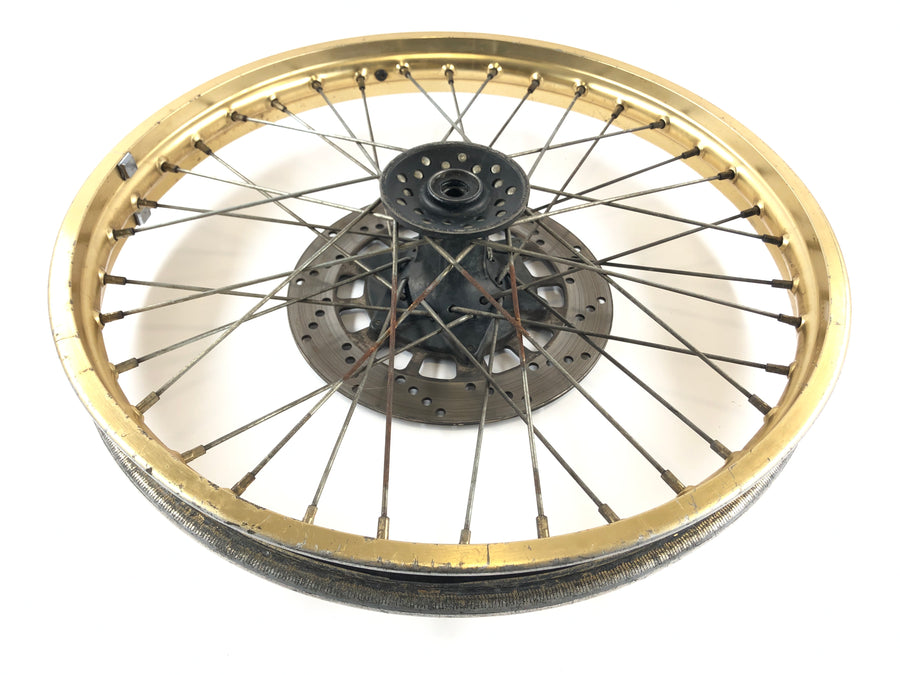 Yamaha XT 600 Zentere 34L [1985] - RIM Ruota anteriore oro con disco freno 1.60 x 21 "
