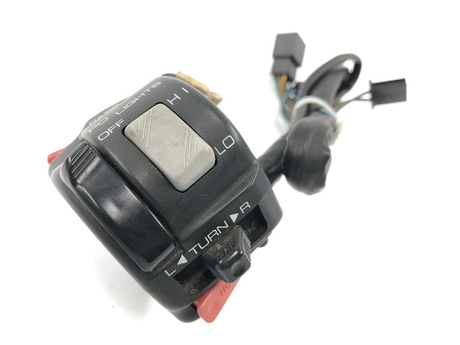 Yamaha YZF 750 R 4HN [1995] - Handlebar fitting handlebar switch left switch fitting light indicator