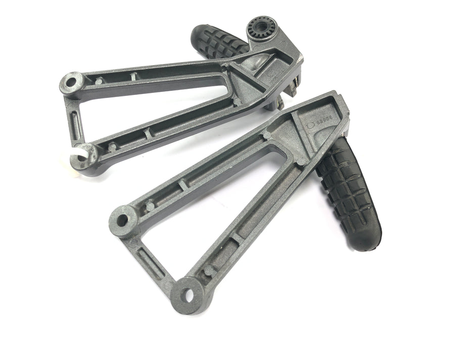 Cagiva Planet 125 [1998] - Passenger footrests with holder for rear passenger footrest holder pair