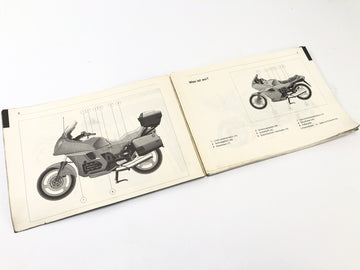 BMW K 1100 RS [1991] - operating instructions - 0