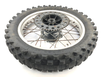 Yamaha TT 600 59X [1986] - Hinters rim Rad 2.50 x 18 "tires porous