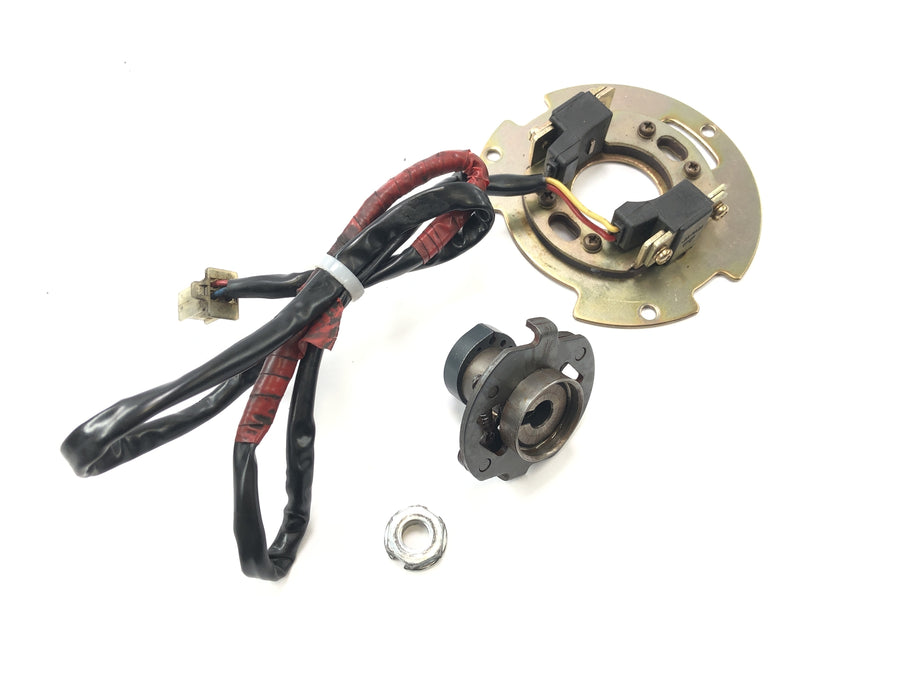 Kawasaki Z 1100 KZT10A [1984] - ignition impulse provider with pickup ignition system set of ignition plate pick -up sensors