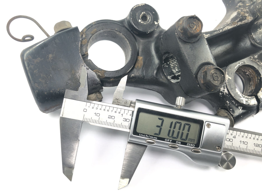 Yamaha DT 175 2K4 [1982] - Fork bridge upper fork clamp steering head bridge