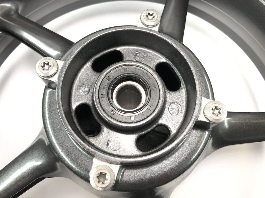 Triumph Street Triple R 675 D67LD [2010] - Hinterrad Rim Wheel Rad Tires 5.5x17 "
