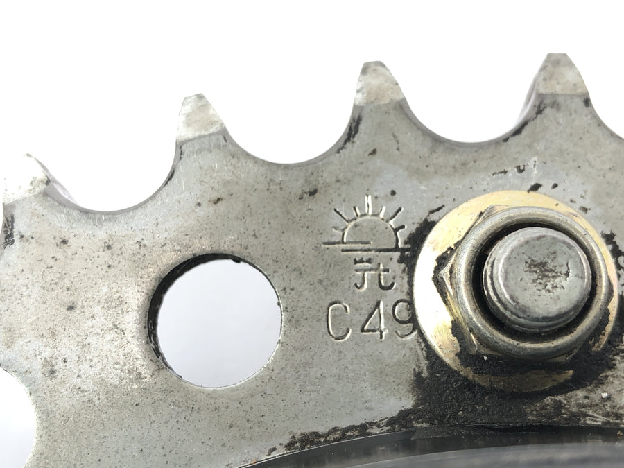 Triumph Sprint ST 1050 [2005] - chain wheel sprocket with chain wheel carrier