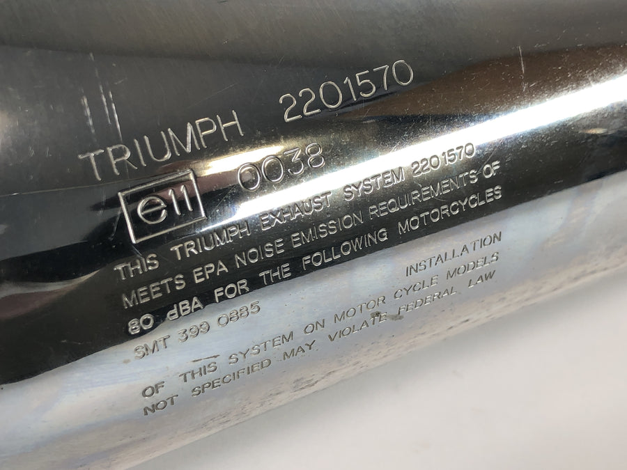 Triumph Adventurer 900 T309RT [1998] - Exhaust silencer rear silencer right
