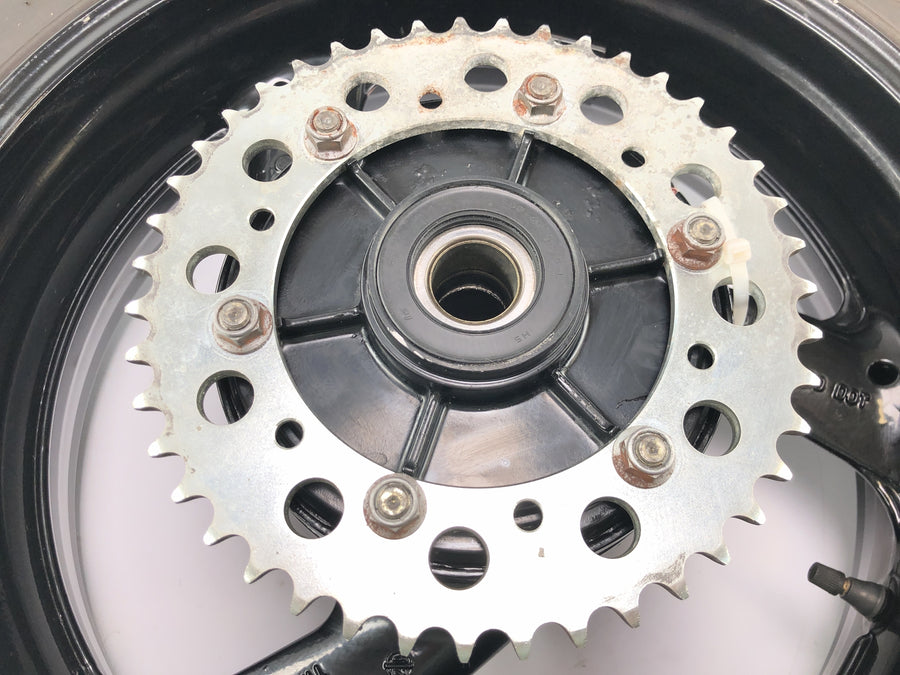 Yamaha YZF 750 R 4HN [1995] - Rear wheel rim with chain wheel 17xMT5.50
