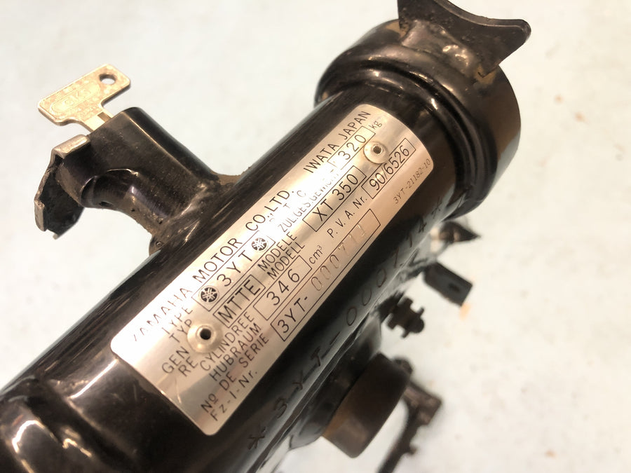 Yamaha XT 350 3YT / 55V [1990] - Frame con documenti