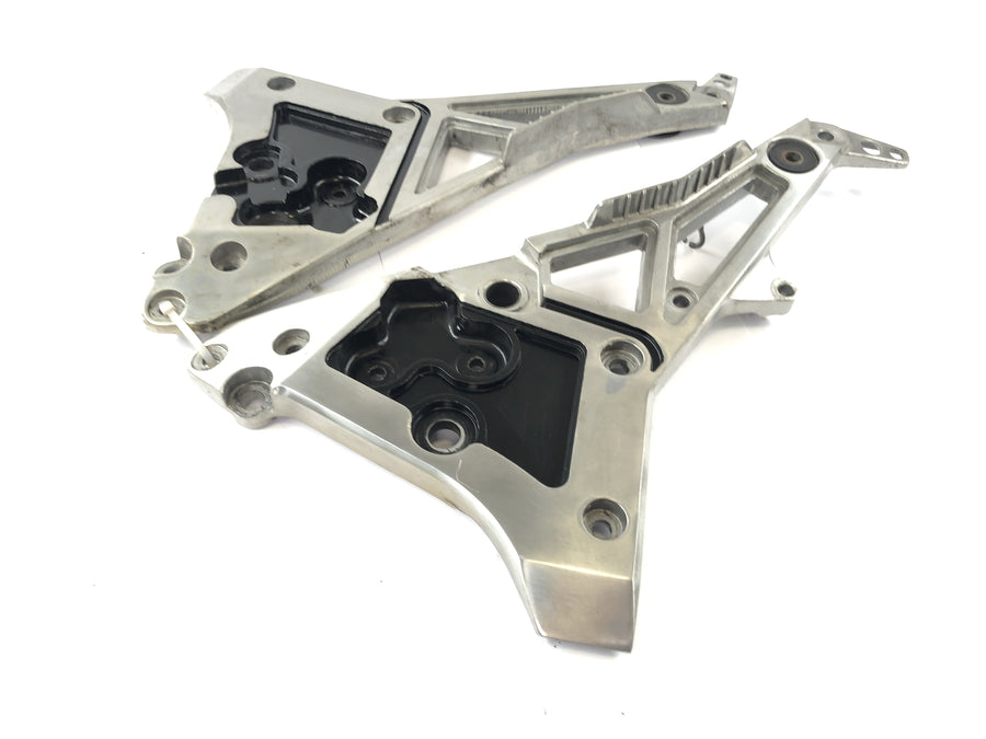 Yamaha FJ 1100 47E [1985] - Rast holder protective plate left right aluminum