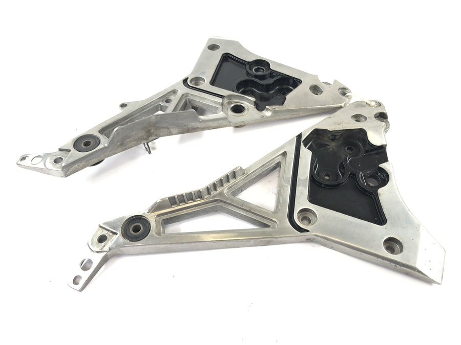 Yamaha FJ 1100 47E [1985] - Rast holder protective plate left right aluminum