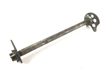Yamaha XT 600 Zentere 34L [1985] - rear axle with chain tensioner