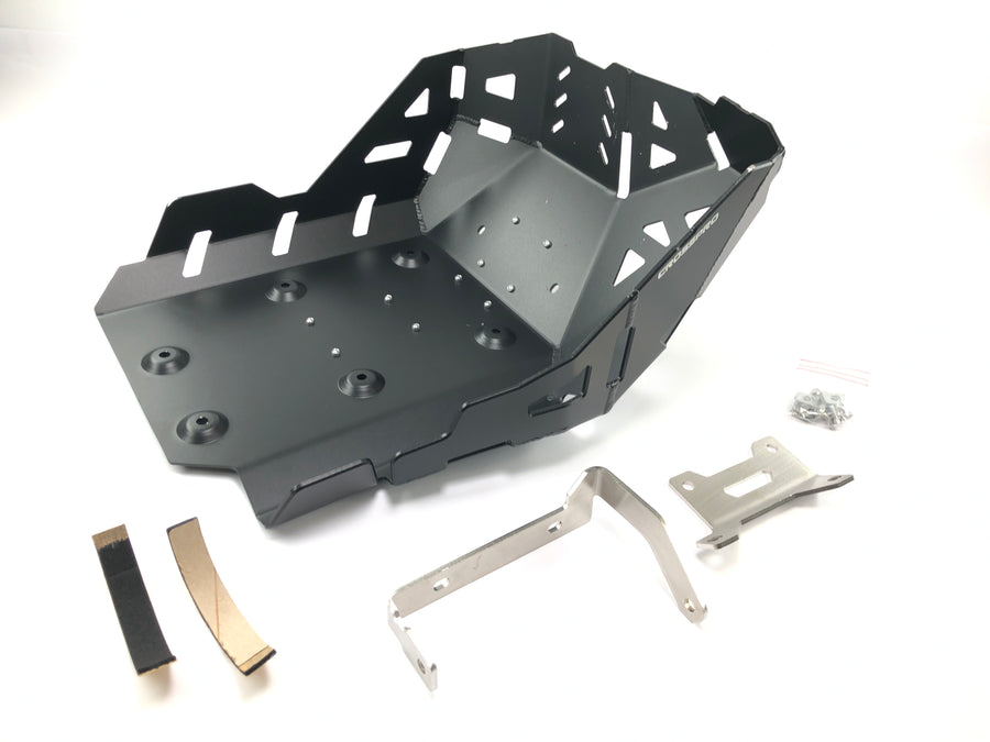 Aprilia Tuareg 660 - Protection moteur Cross Pro protection anti-encastrement moteur sabot aluminium