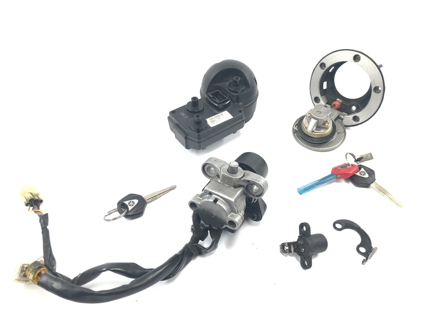Yamaha MT 03 RM02 [2007] - Set blocco tachimetro 46063 km contagiri display strumento pozzetto
