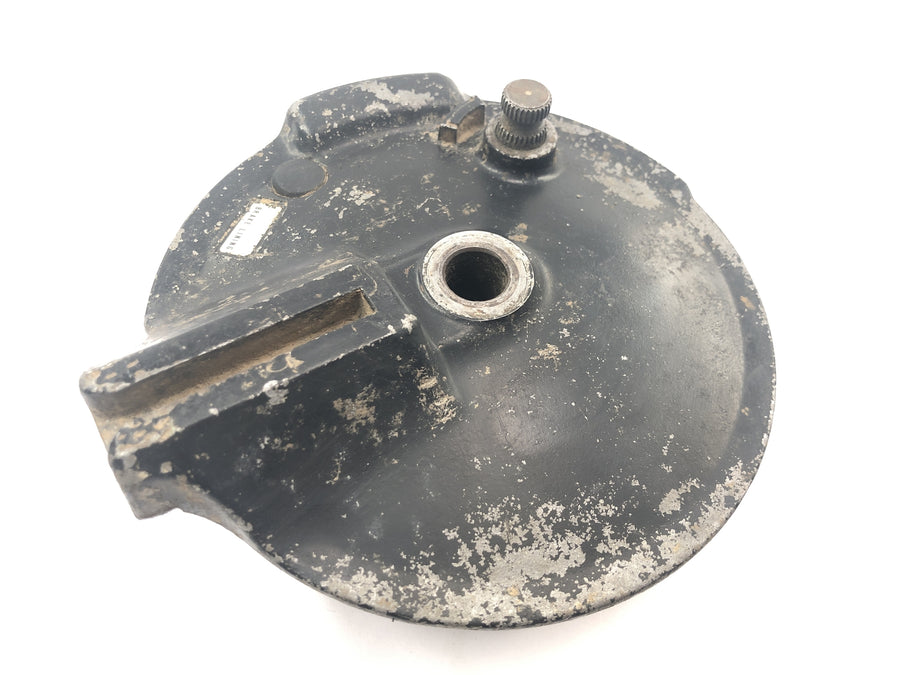 Yamaha DT 175 2K4 [1982] - Brake drum brake hub rear brake anchor plate