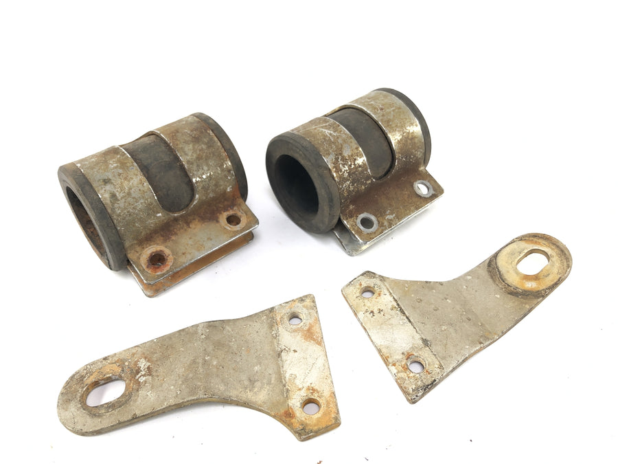 Yamaha XT 500 1U6 [1981] - Headlight mount lamp holder set