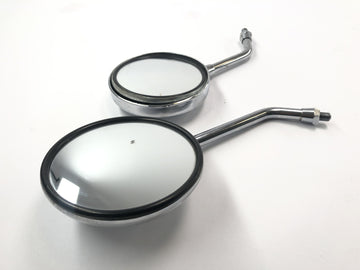 Honda XBR 500 PC15 [1989] - Mirror rear mirror Side mirror Chrome left and right - 0