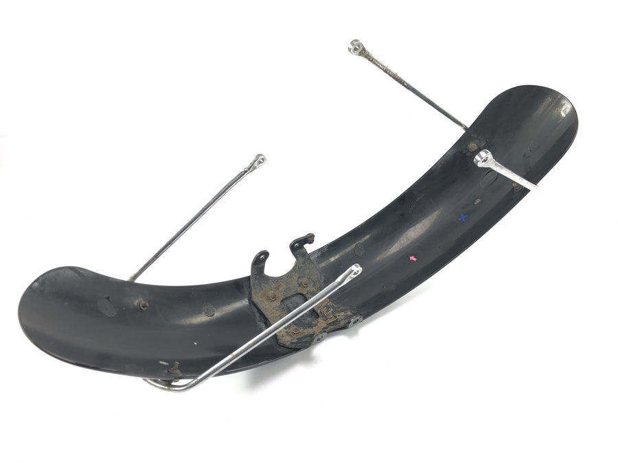 Triumph Bonneville T100 986MF [2012] - Kotflügel vorne Schutzblech mit Halter Streben