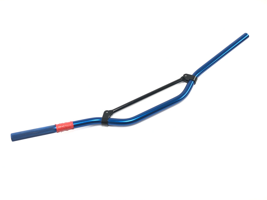 Yamaha DT 125 R DE03 [2000] - Lenker Crosslenker Aluminium blau verstärkt Querstrebe